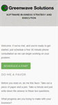 Mobile Screenshot of greenwave-solutions.com